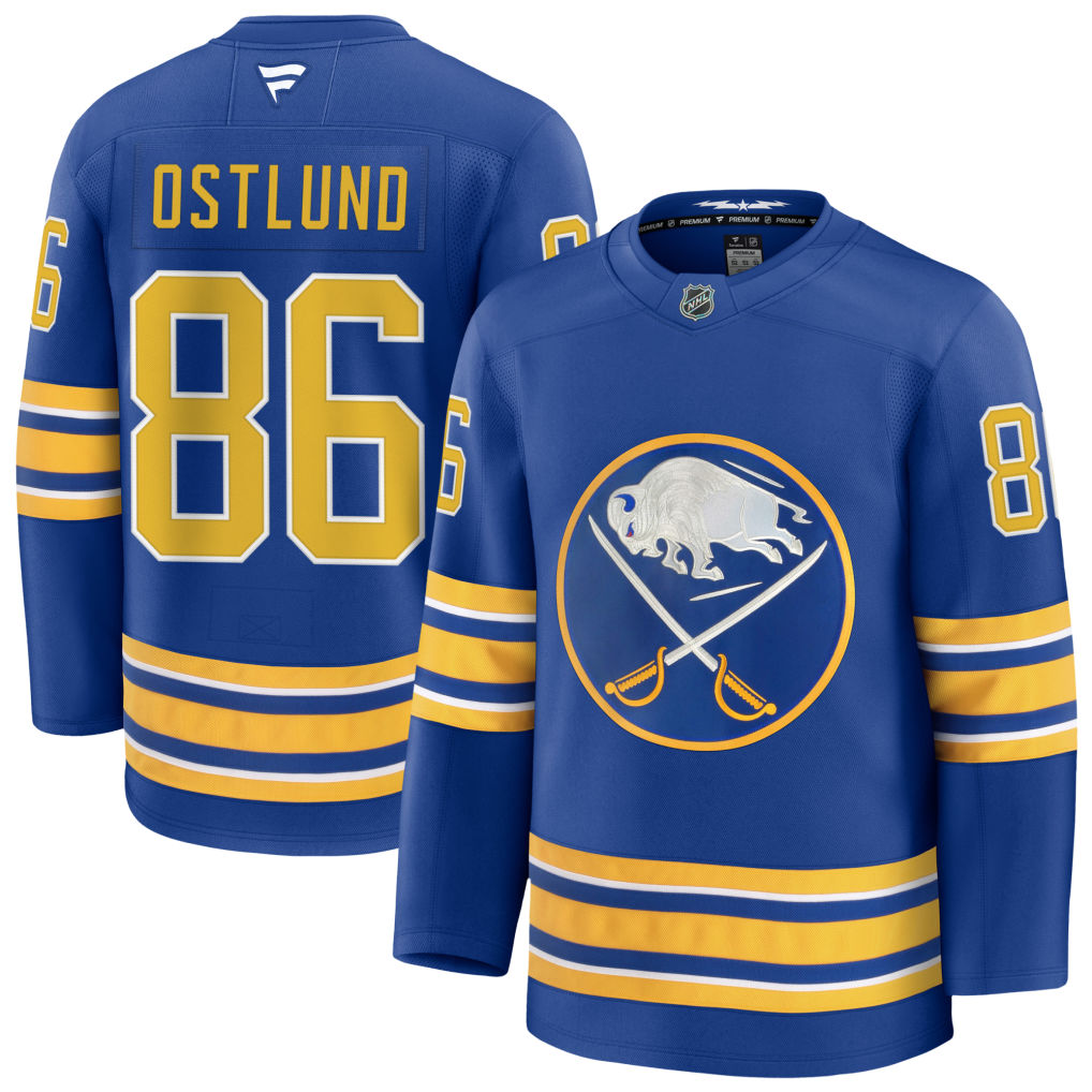 Noah Ostlund Buffalo Sabres 2026 Home Premium Jersey - Royal
