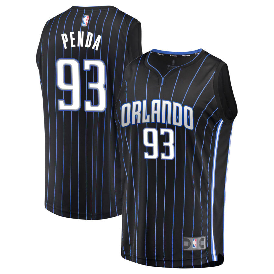 Noah Penda Orlando Magic 2025 Fast Break Icon Edition Jersey - Black