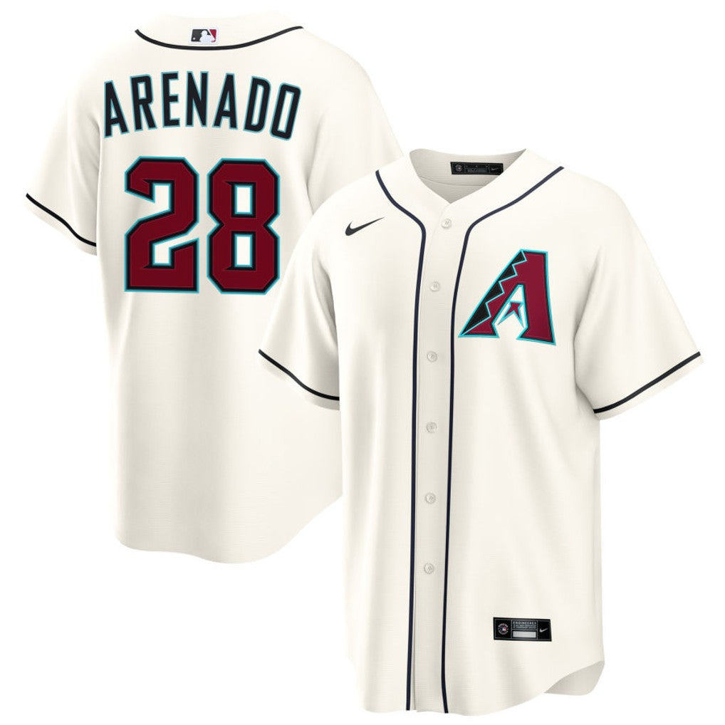 Nolan Arenado Arizona Diamondbacks 2026 Home Jersey - Cream