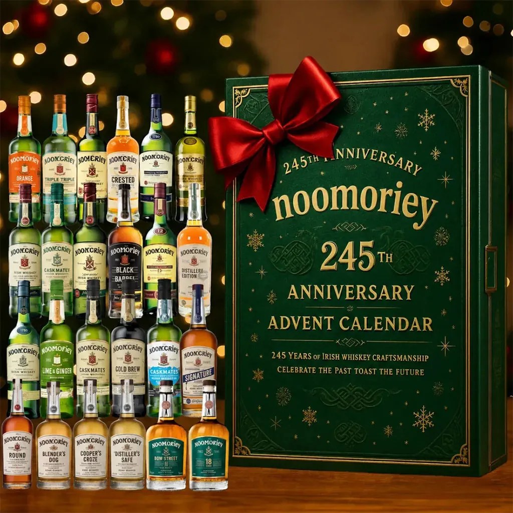 Noomoriey 245th Anniversary Advent Calendar Christmas Ornaments Noomoriey Merch Whiskey Gifts