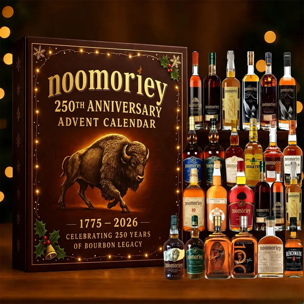Noomoriey 250th Anniversary Advent Calendar Bourbon Legacy Christmas Ornaments Gift For Xmas