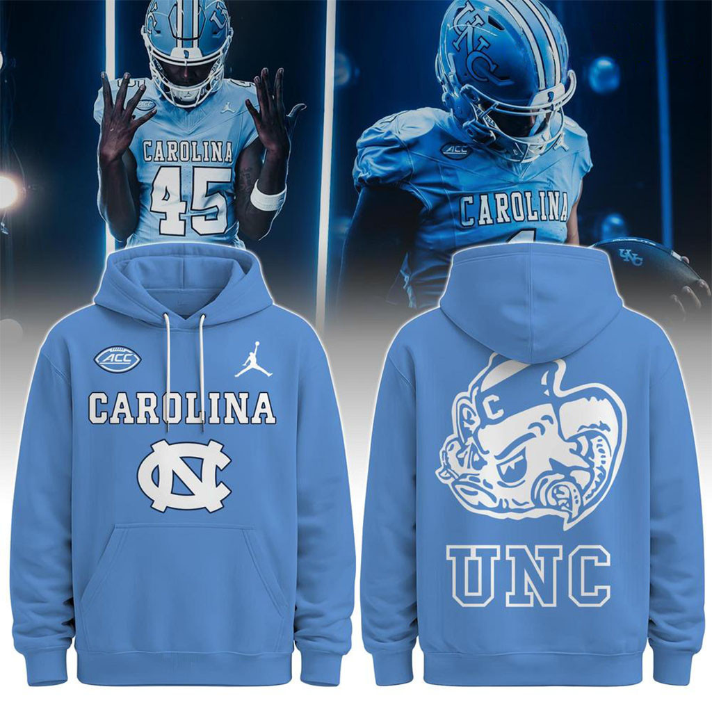 North Carolina Tar Heels UNC ACC NCAA 2026 Hoodie Tar Heels Merch Gifts For Fans