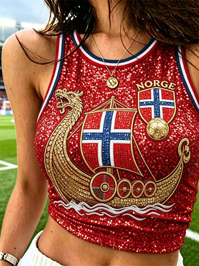 Norway 2026 FIFA World Cup Tank Top Norway FWC 26 Merchandise Gift For Game Day Crew
