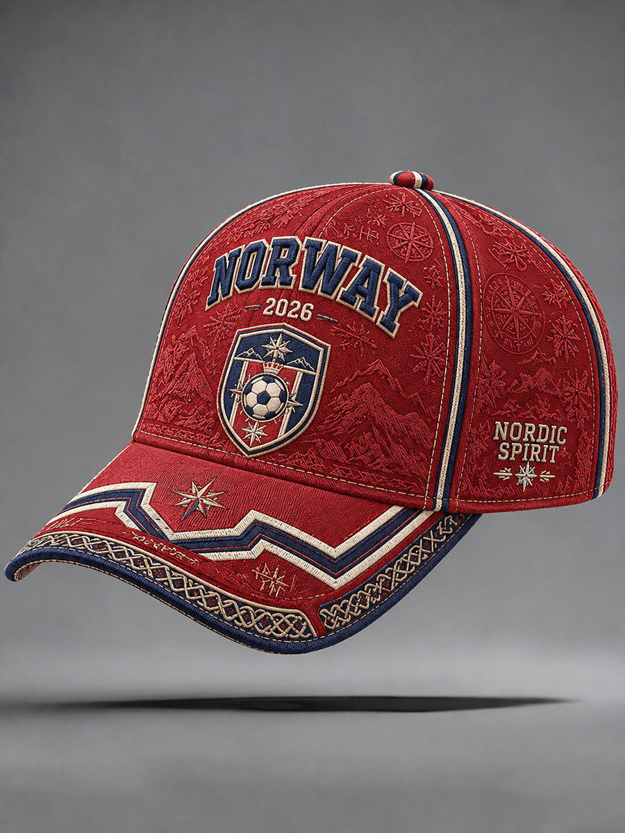 Norway 2026 World Cup Hat Nordic Spirit Hat Norway National Football Team Merch Fan Gifts