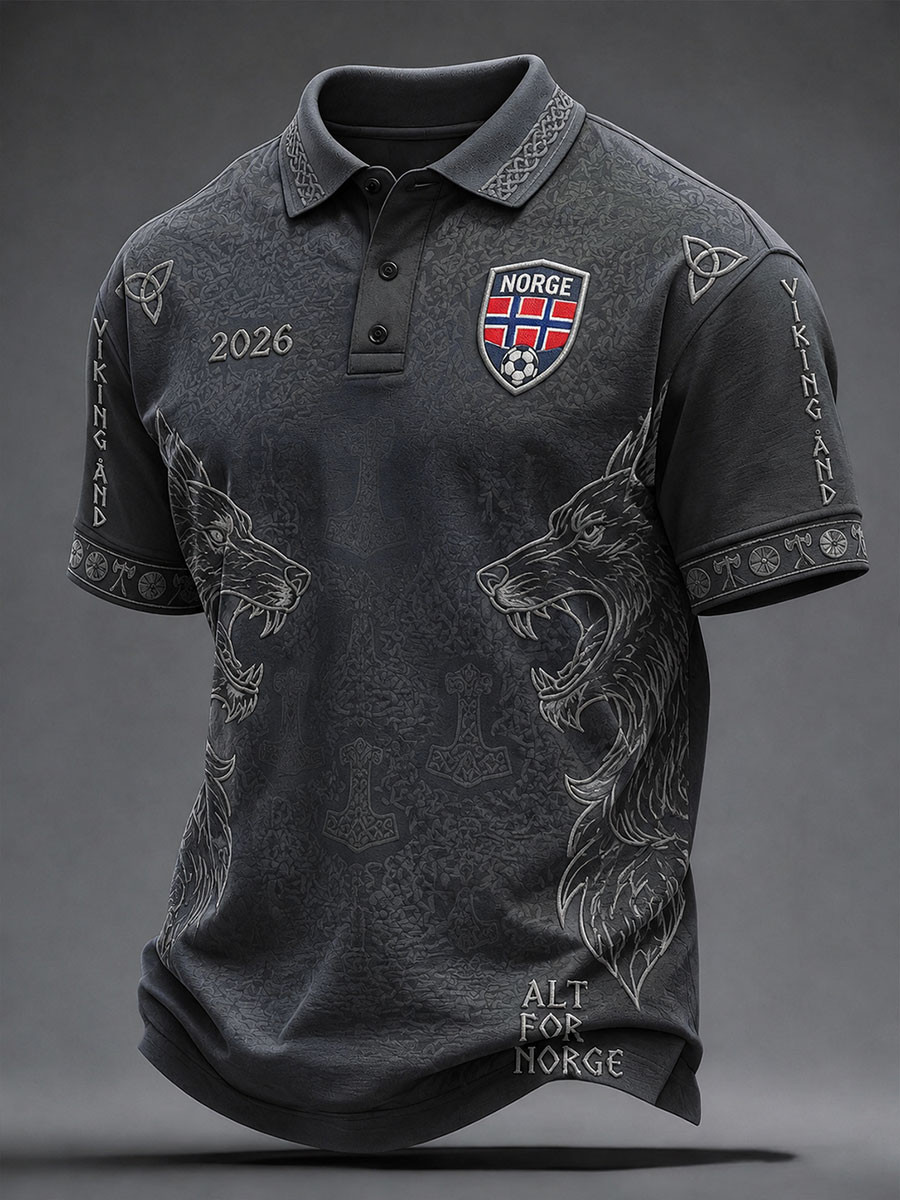 Norway World Cup 2026 Merch Alt For Norge Polo Shirt FIFA Game Day Clothing Gifts For Men