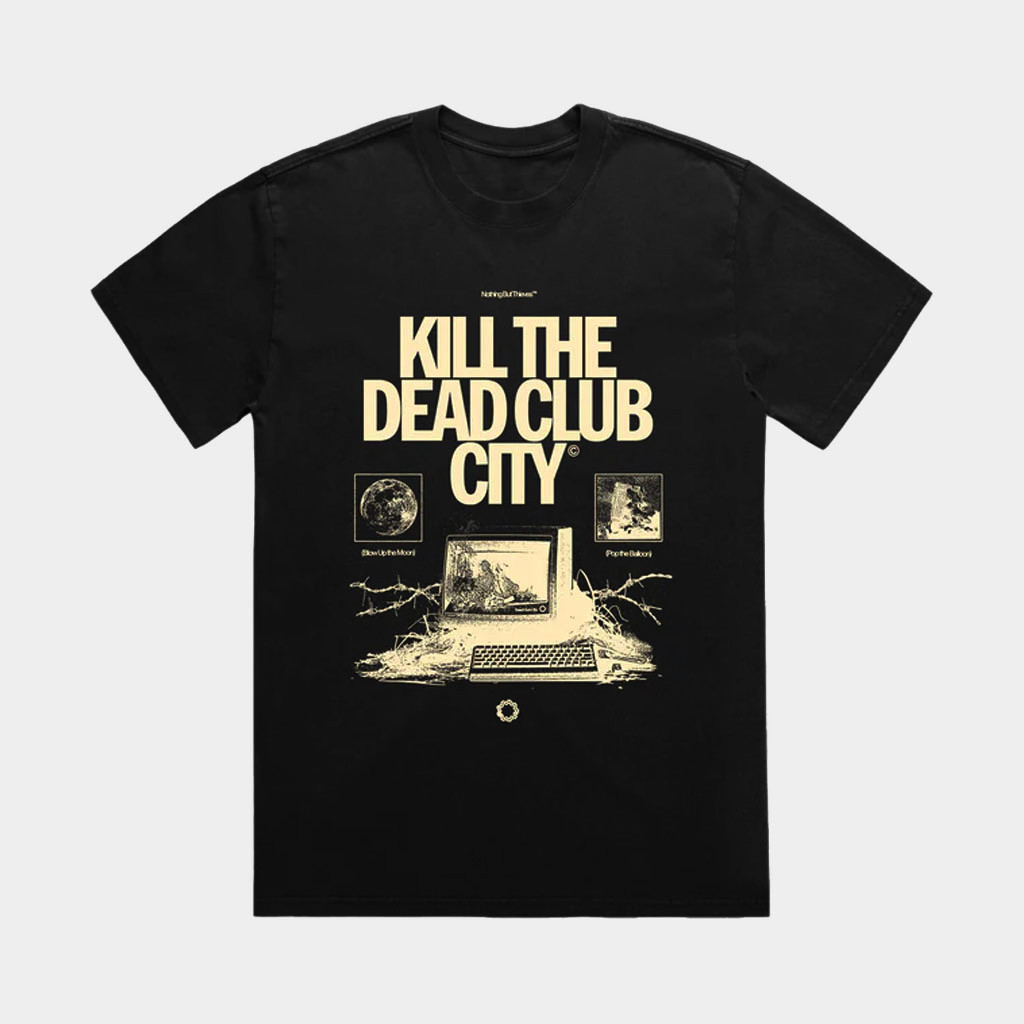 Nothing But Thieves Merch Kill The Dead Club City Vintage T-Shirt Gifts For Rock Fans