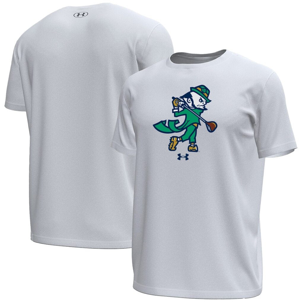 Notre Dame Fighting Irish Men’s Golf 2026 Season Leprechaun Shirt Gift Ideas For Golf Lovers