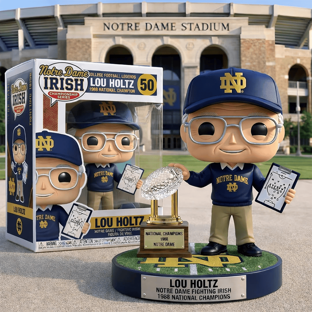 Notre Dame Lou Holtz Commemorative Funko Pop 2026 Lou Holtz Memorial Pop Figure Fan Gifts