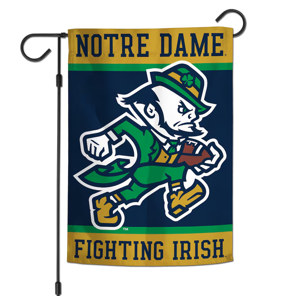 Notre Dame Merch 2026 Notre Dame Fighting Irish Garden Flag Yard Decor Ideas Gifts For Fans