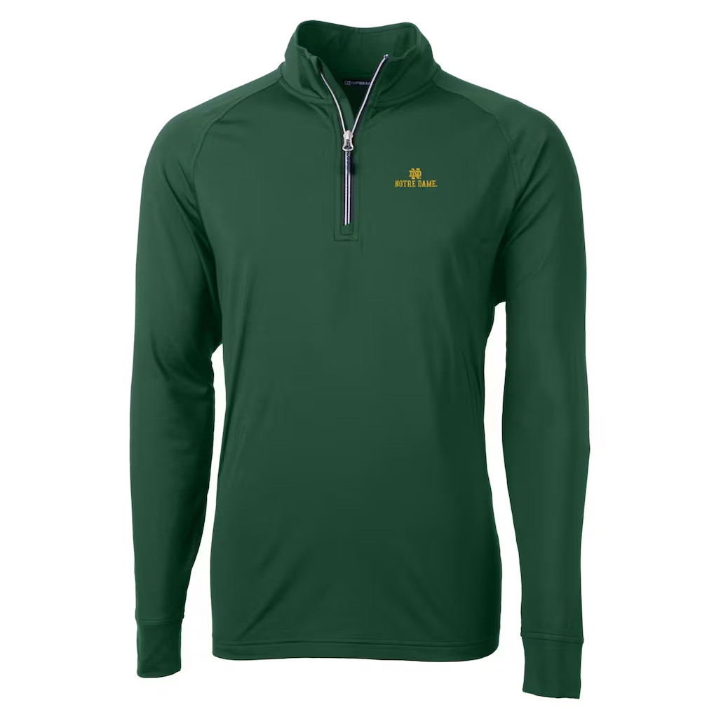 Notre Dame Merch 2026 Notre Dame Fighting Irish Quarter Zip Jacket Birthday Gift For Husband