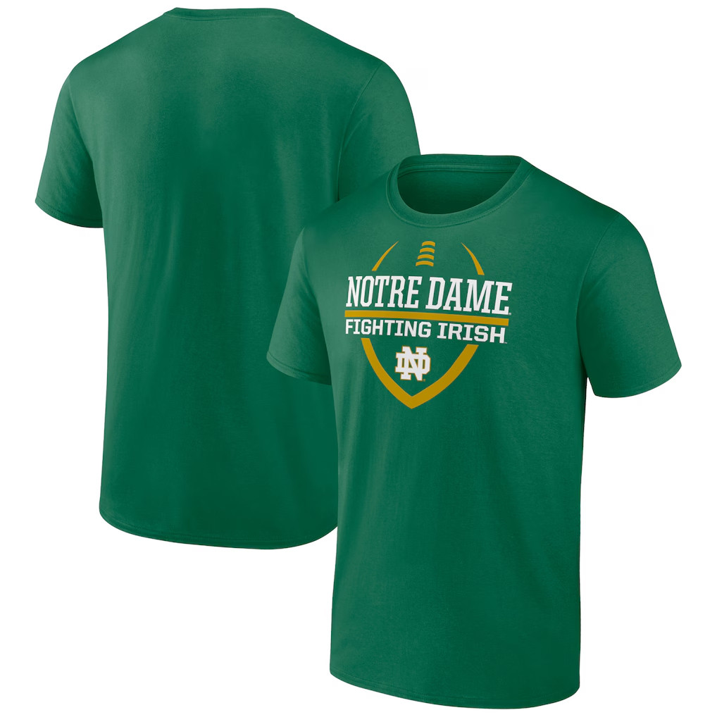 Notre Dame Merch 2026 Notre Dame Fighting Irish T-Shirt Football Fan Shirt Gifts For Husband