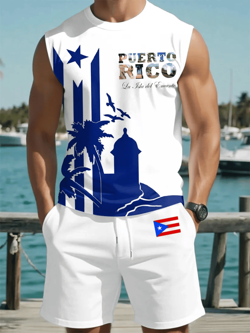NPRDP Merch 2026 Puerto Rican Day Parade Muscle Tank Boricua Shirt Husband Gifts