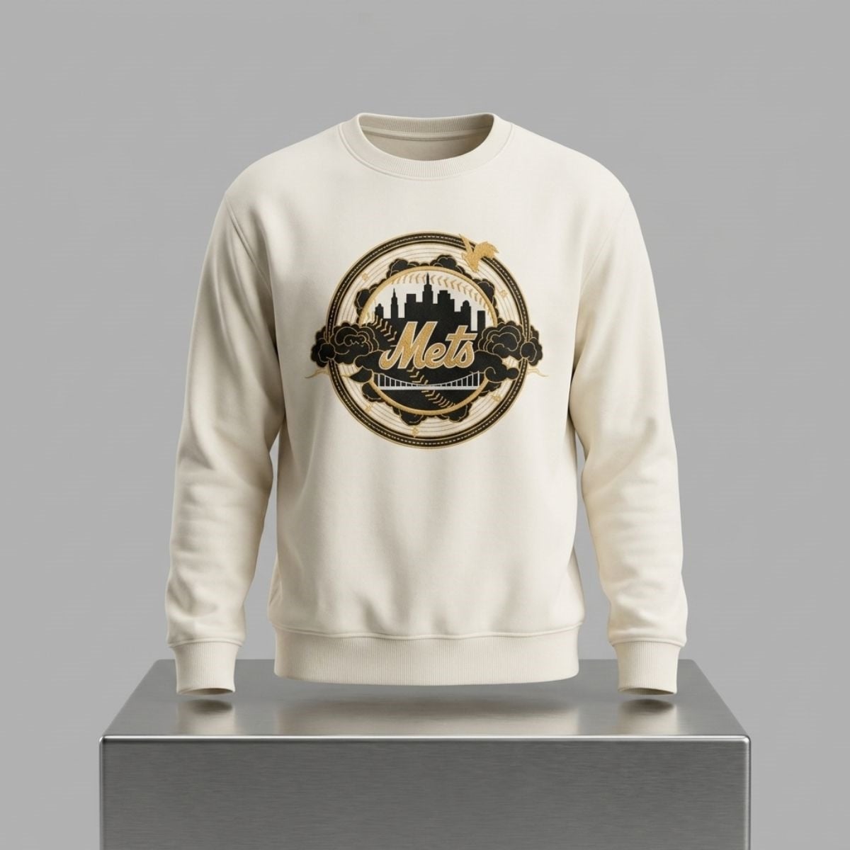 NY Mets Fourth Wing Sweatshirt New York Mets Merch Presents For Baseball Lovers