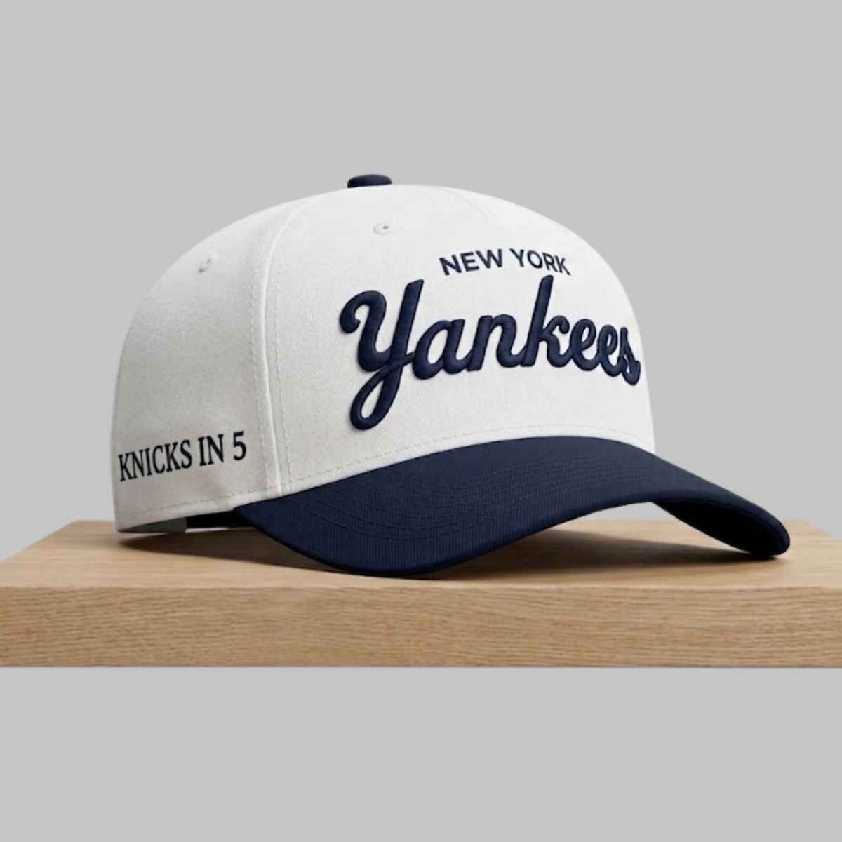 NY Yankees Jalen Brunson Knicks In 5 Hat NY Yankees Merch Fan Gift For Son
