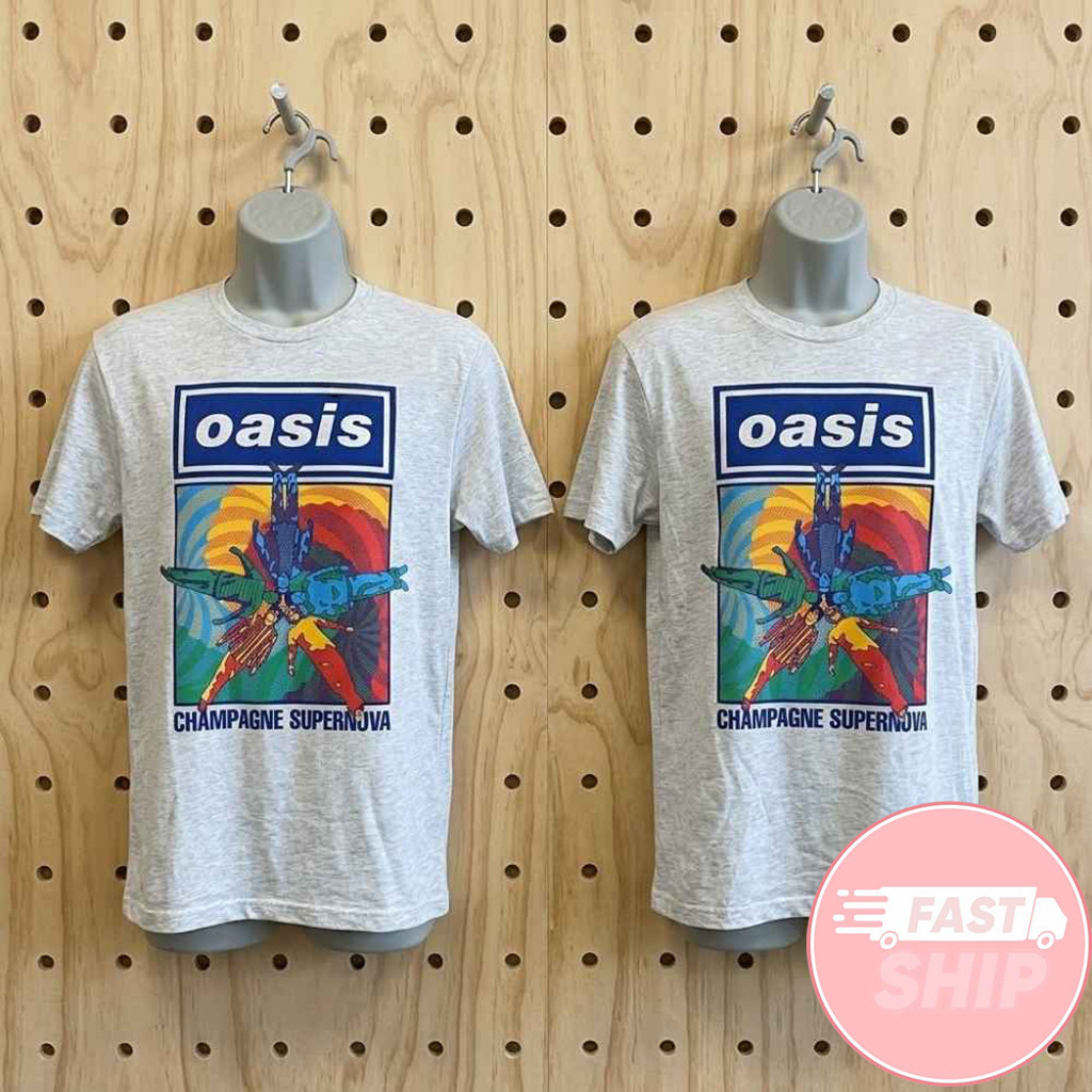 Oasis Champagne Supernova 30 Years Anniversary May 2026 T-Shirt Oasis Band Merch Fan Gifts