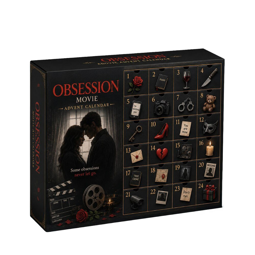 Obsession Advent Calendar 24 Day Countdown Set Horror Gift For Movie Fans