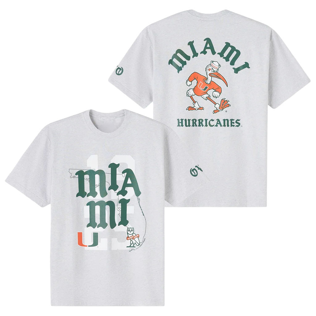 October's Very Own Merch OVO 2026 University Of Miami T-Shirt Hurricanes Merch Gifts For Fans
