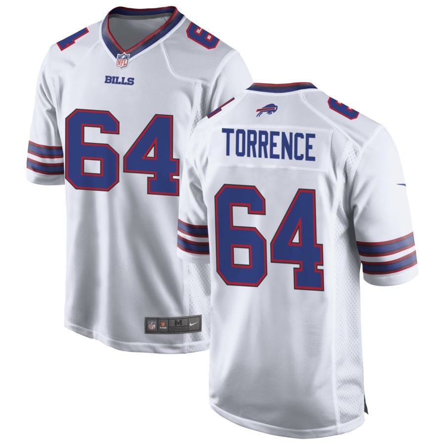 O'Cyrus Torrence Buffalo Bills 2025 Game Jersey - White