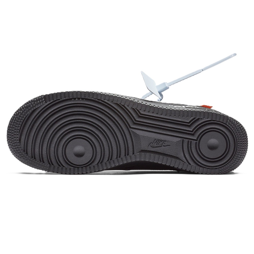 Off-White Nike Air Force 1 Low Black Sneakers - AO4606-001 - Image 6