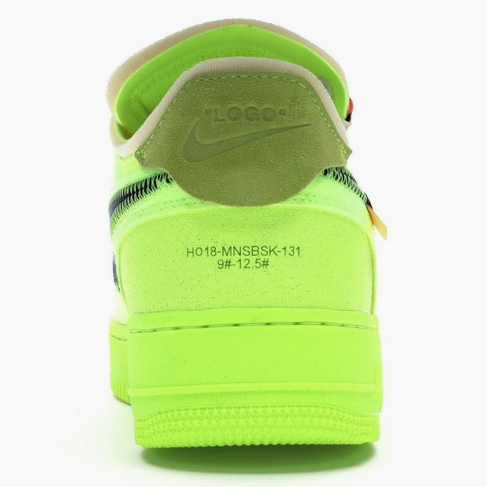 Off-White Nike Air Force 1 Low Volt Shoes | AO4606-700 - Image 4