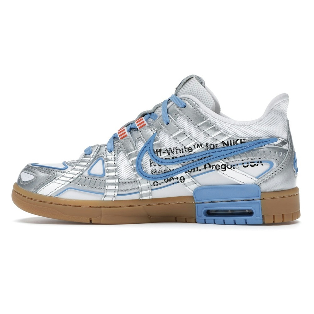 Off-White Nike Air Rubber Dunk University Blue Sneakers - CU6015-100 - Image 3