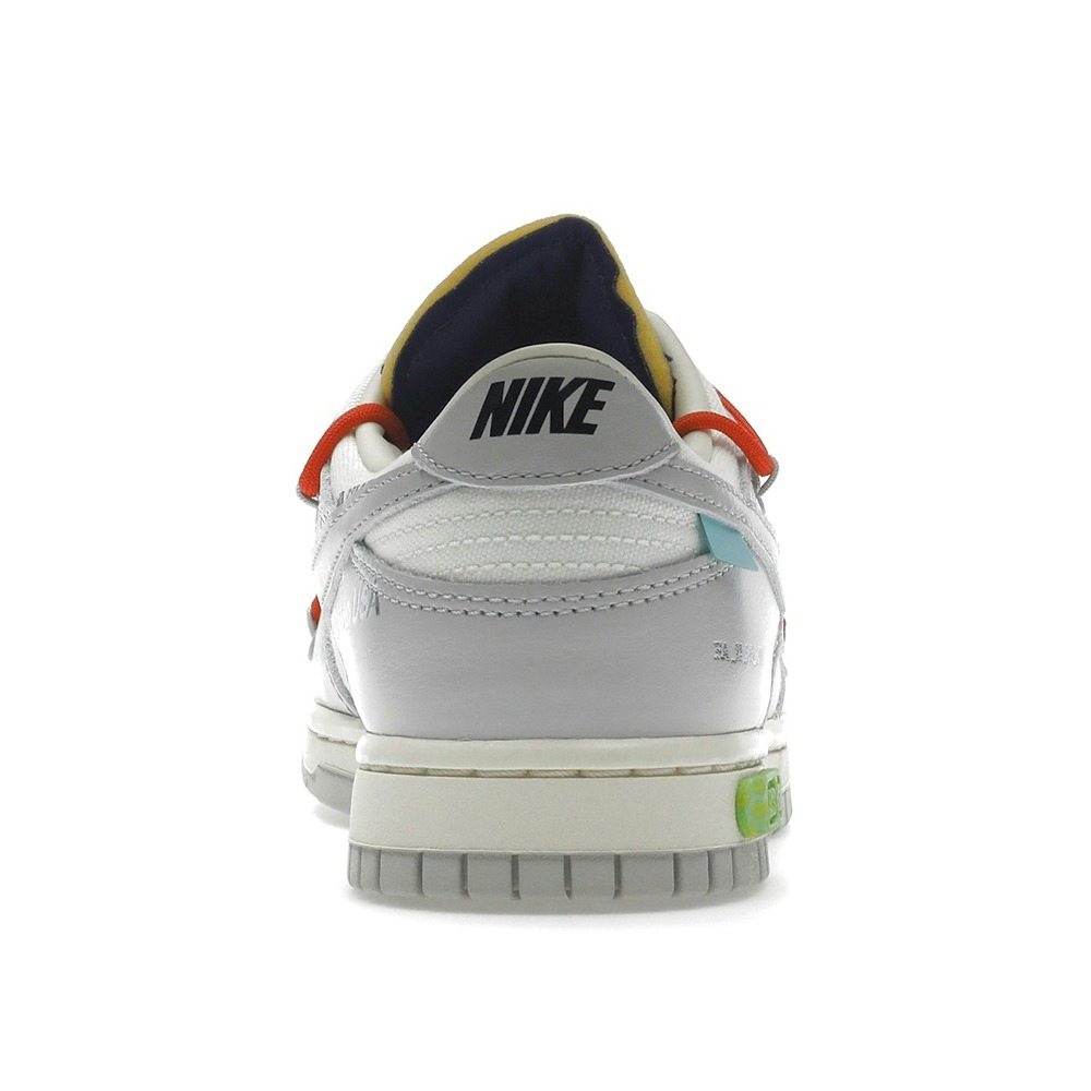 Off-White Nike Dunk Low Lot 23 of 50 Dear Summer Sneaker Style DM1602-126 - Image 4