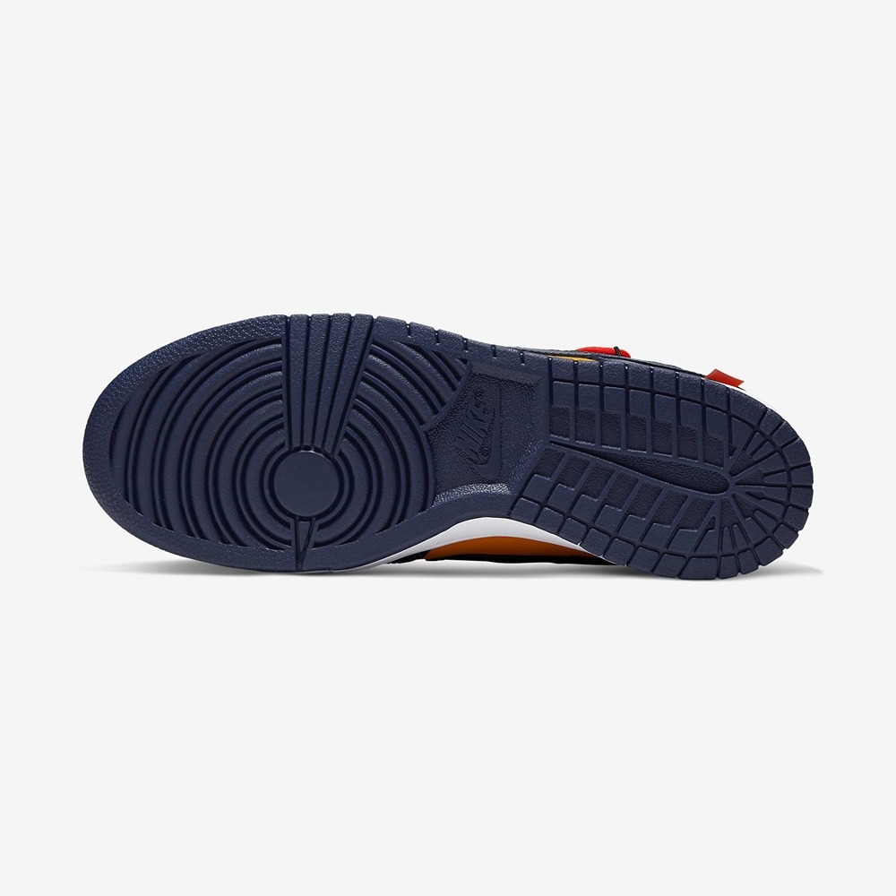Off-White Nike Dunk Low University Gold Sneakers - CT0856-700 - Image 6