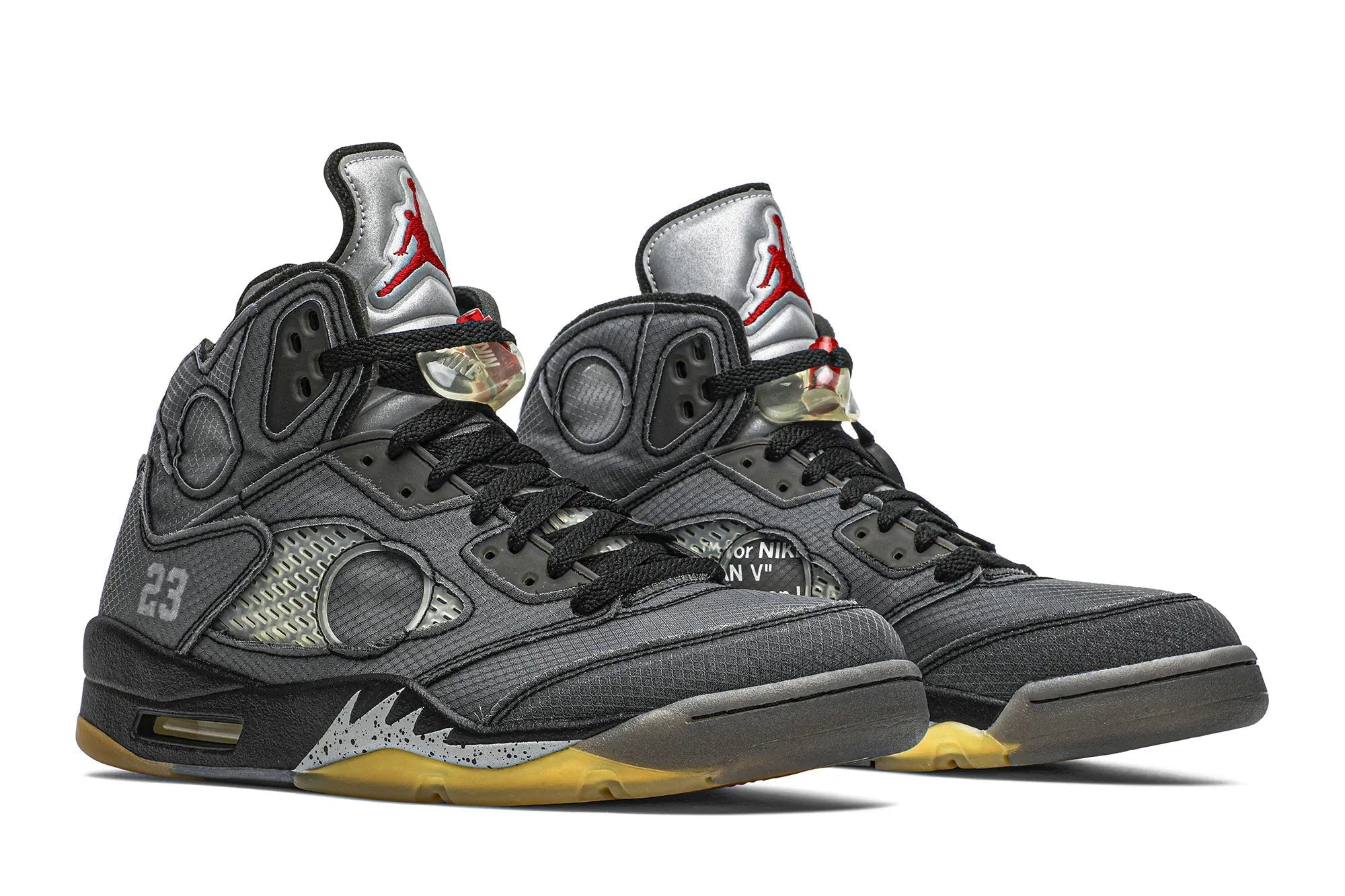 Off-White x Jordan 5 Retro SP 'Muslin' - Image 3