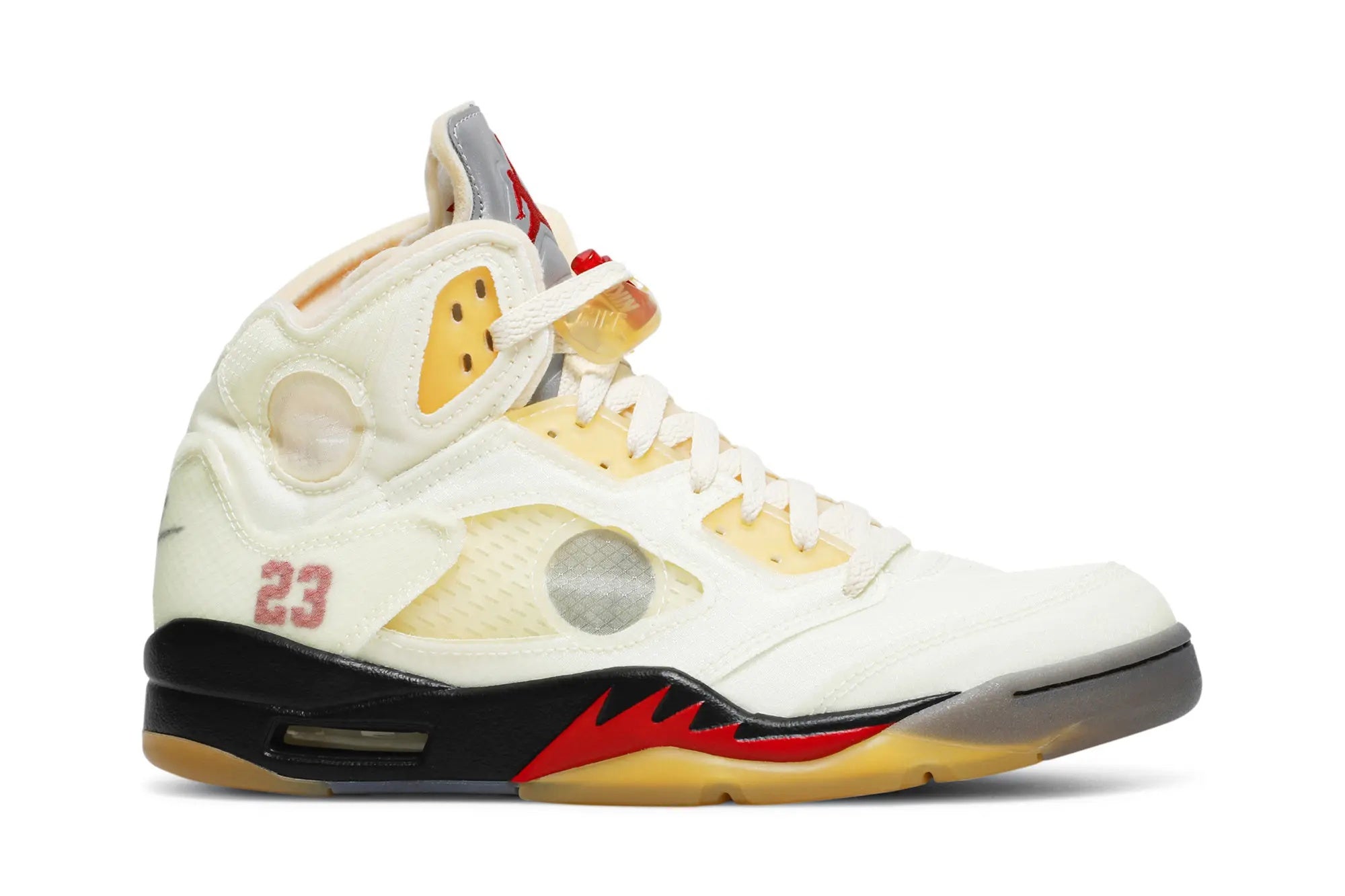 Off-White x Jordan 5 SP 'Sail' - Image 2