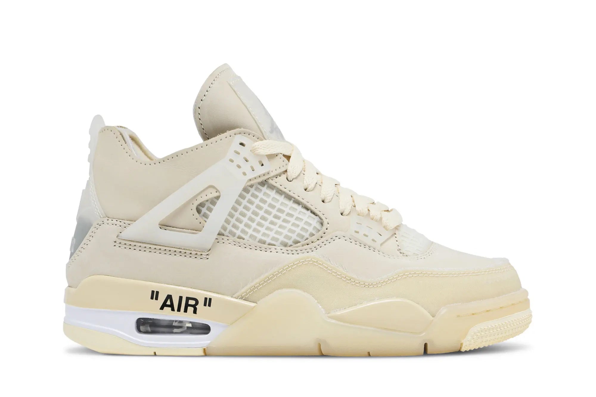 Off-White x Wmns Jordan 4 Retro SP 'Sail' - Image 2