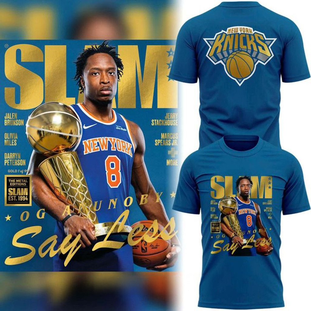 OG Anunoby On The Cover Of SLAM Shirt Say Less OG Anunoby Merch Gift For Basketball Fans 2026