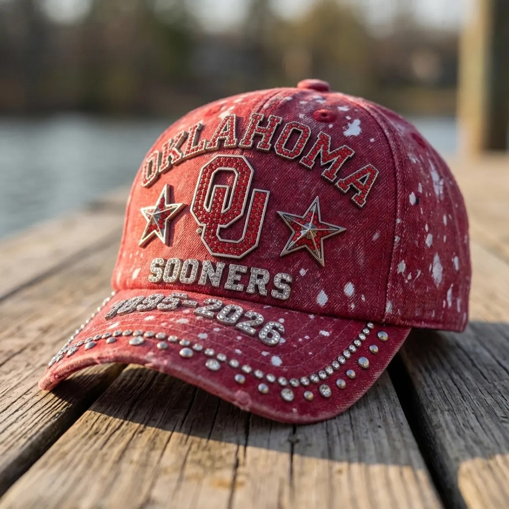 Oklahoma Sooners 1895 2026 Hat Sports Lover Cap Oklahoma Sooners Merch Gift For Fans