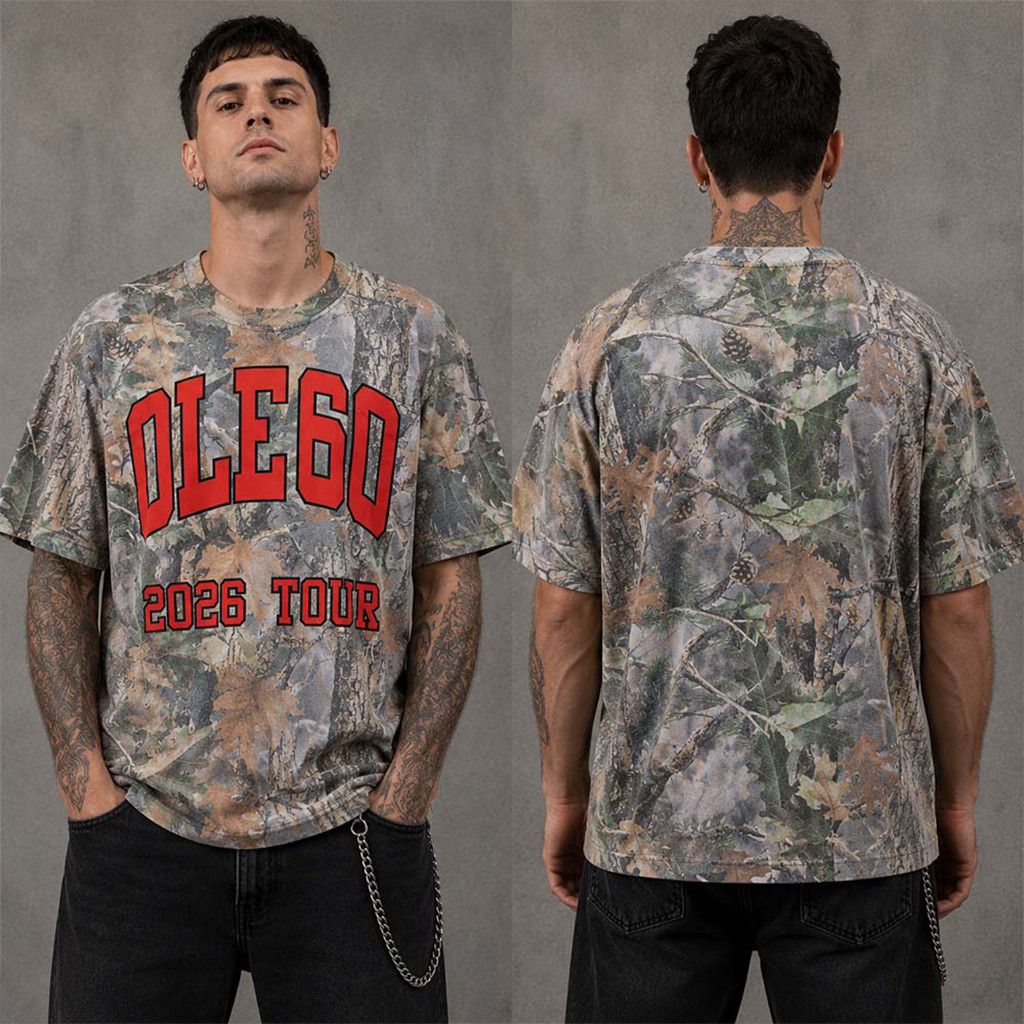 Ole 60 Off The Grid Tour 2026 Camo T-Shirt Ole 60 Merch Gift For Country Fans