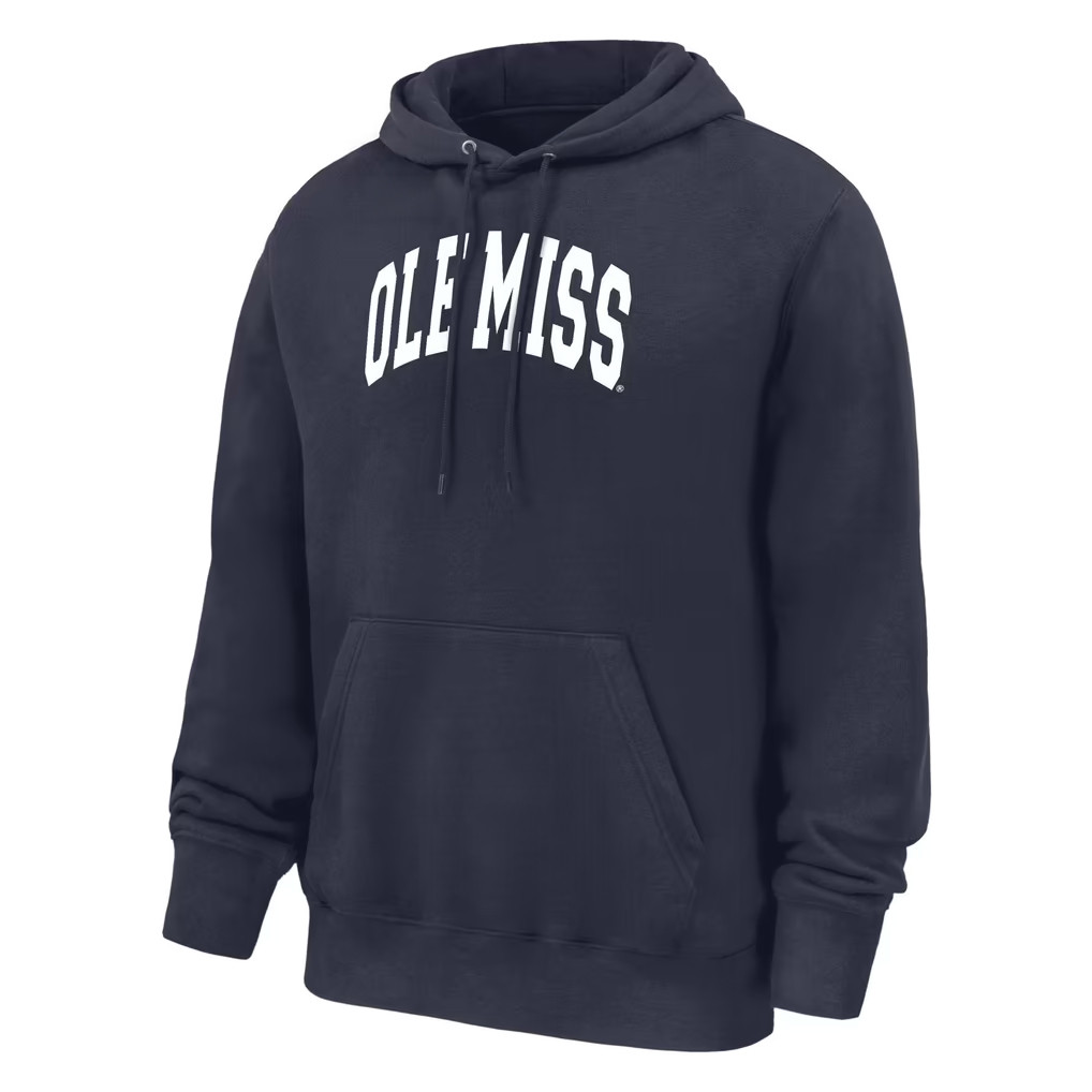 Ole Miss Merch 2026 lbl Mississippi Rebels Club Hoodie Navy Ole Miss Rebels Hoodie Fan Apparel