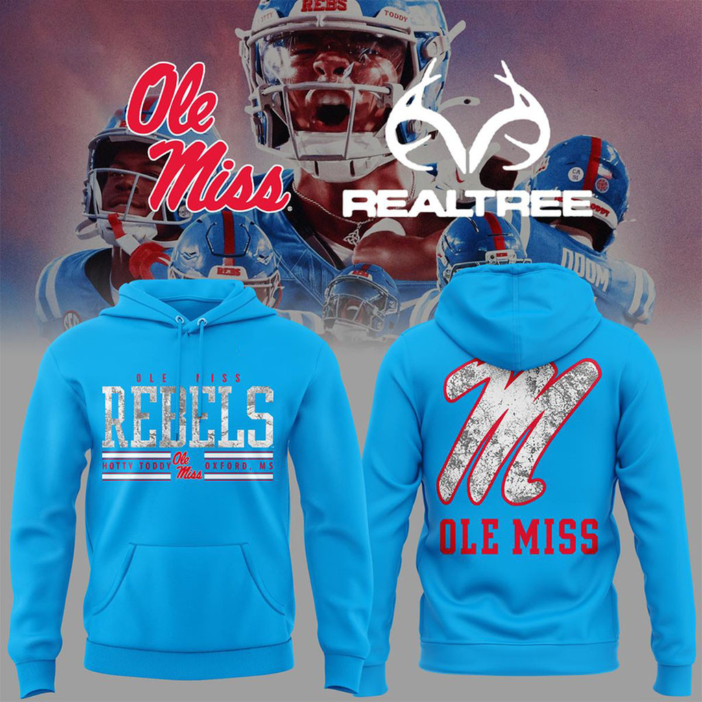 Ole Miss Rebels x Realtree 2026 Hoodie Rebels Merch Presents For Football Fans
