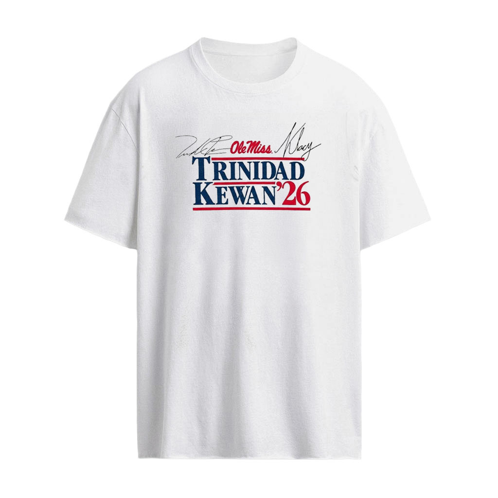 Ole Miss Trinidad Chambliss and Kewan Lacy 26 Shirt
