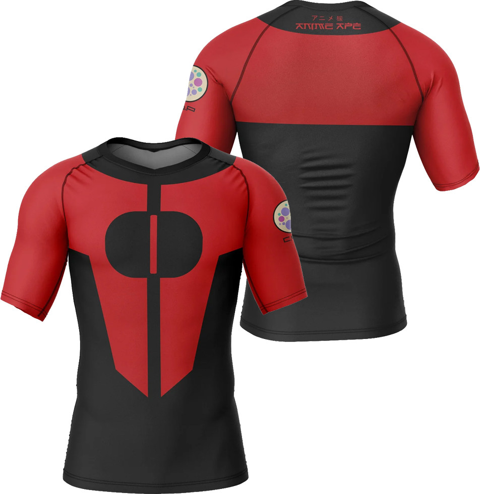 Oliver Grayson Age 15 Invincible Short Sleeve Rash Guard Compression Shirt Anime Ape Merchandise