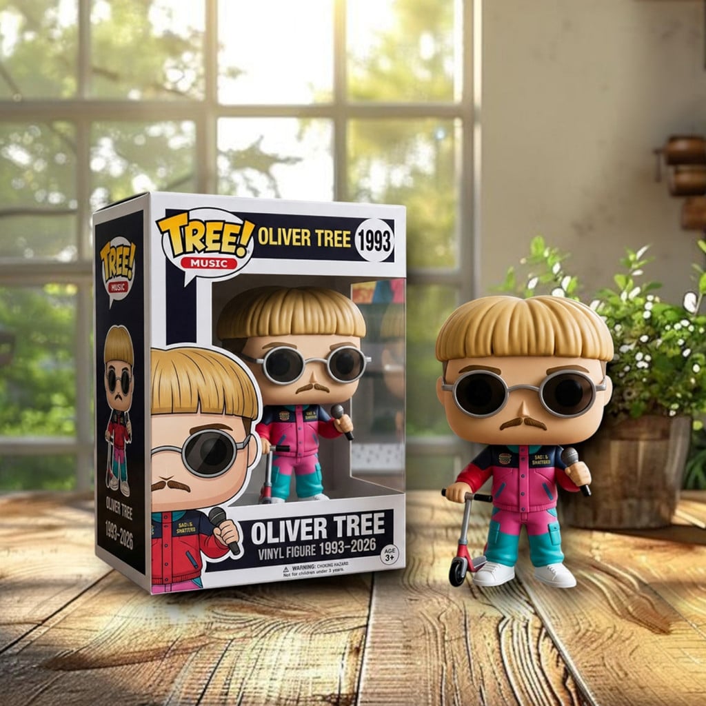 Oliver Tree Memorial 1993 2026 Vinyl Figure Oliver Tree Merch Gifts Ideas For Friends