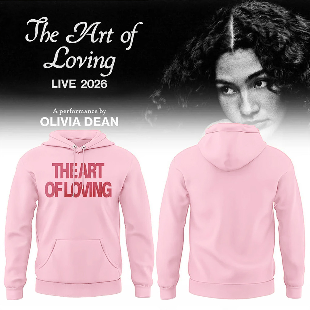 Olivia Dean Tour Merch 2026 The Art Of Loving Hoodie Cool Gifts For Music Lovers