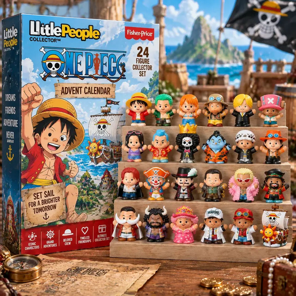 One Piece Advent Calendar 2026 Christmas Ornament One Piece Merch Gift For Anime Fans