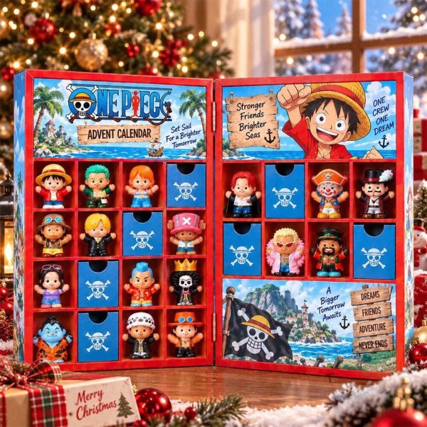 One Piece Collector Advent Calendar 2026 One Crew One Dream Christmas Ornaments One Piece Merch - Image 2