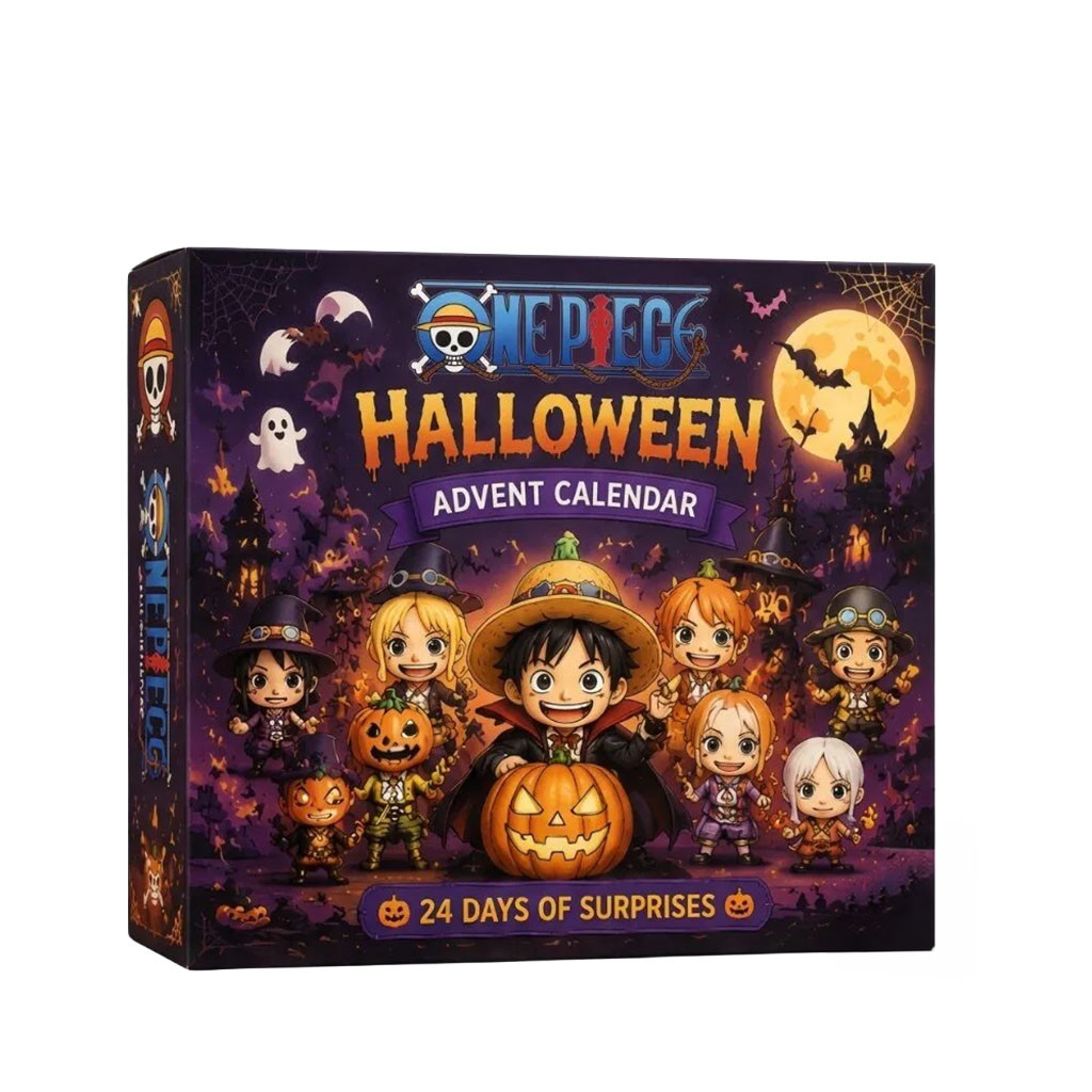 One Piece Halloween Advent Calendar 24 Day Countdown Set One Piece Merch Anime Fan Gifts
