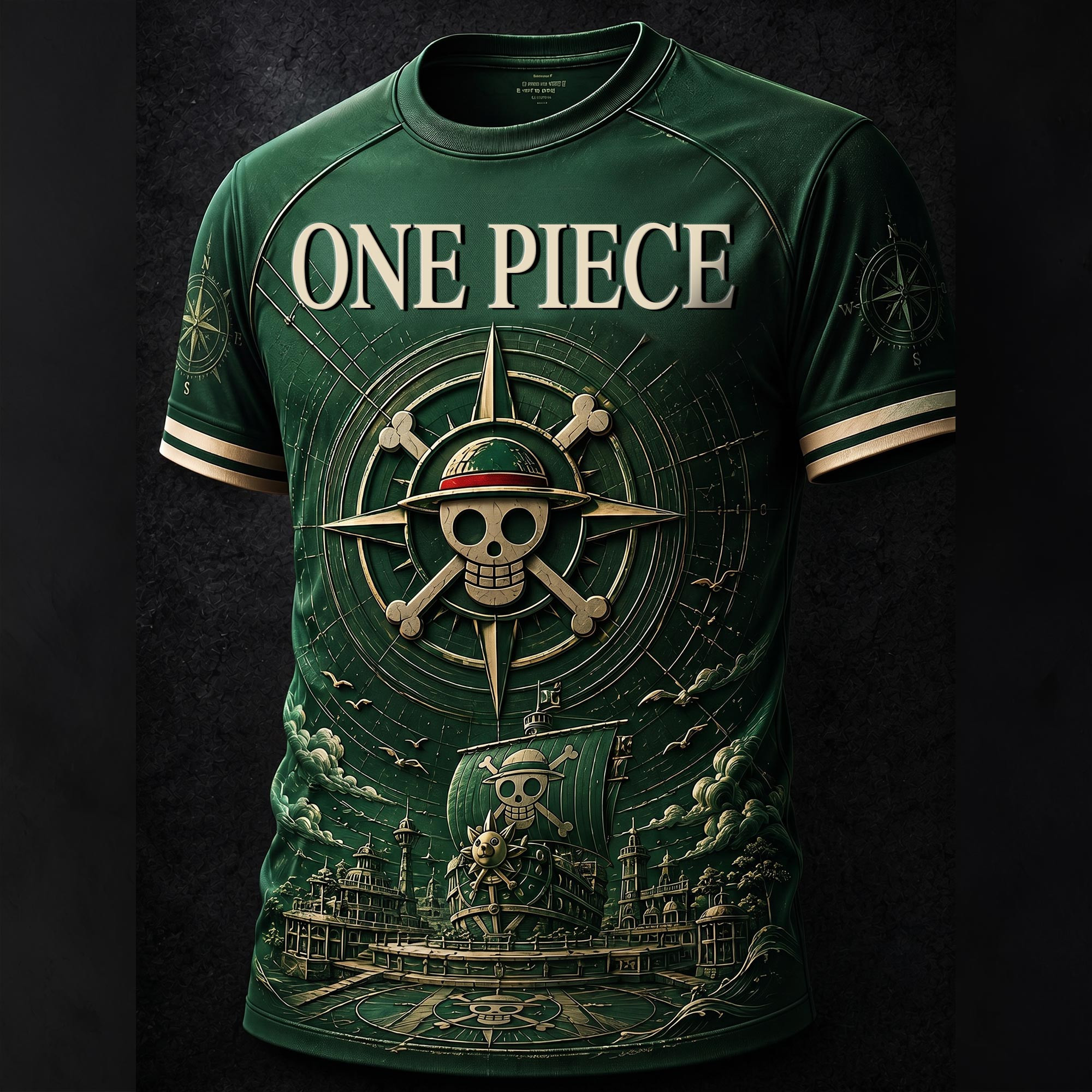 One Piece Luffy Straw Hat Pirates T-Shirt Anime Lover Shirt One Piece Merch Best Gifts For Dad