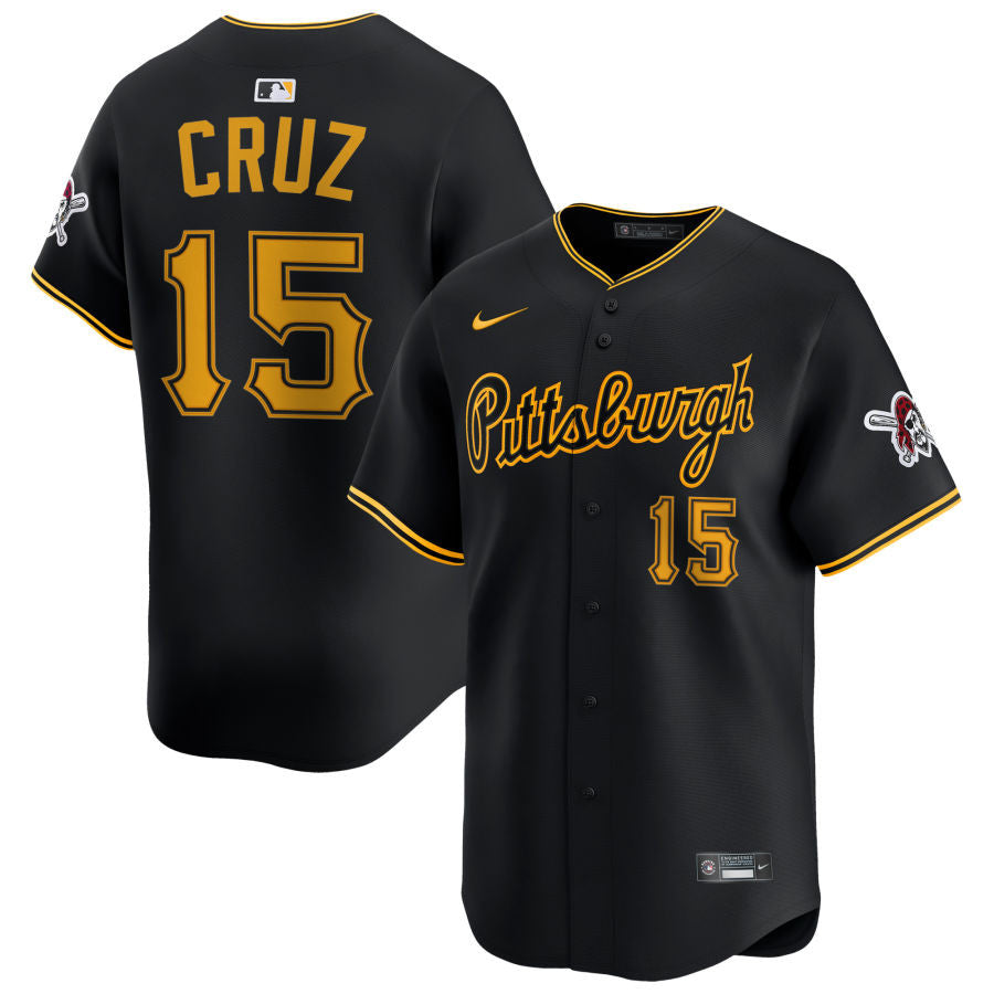 Oneil Cruz Pittsburgh Pirates 2025 Alternate Limited Jersey - Black