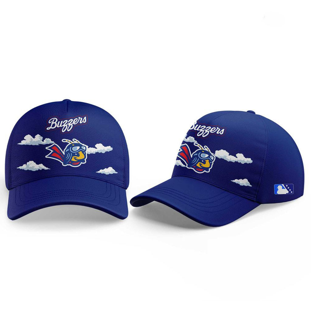 Ontario Tower Buzzers Bee Mascot Sky Cloud Graphic Hat OT Buzzers Merch Fan Gifts