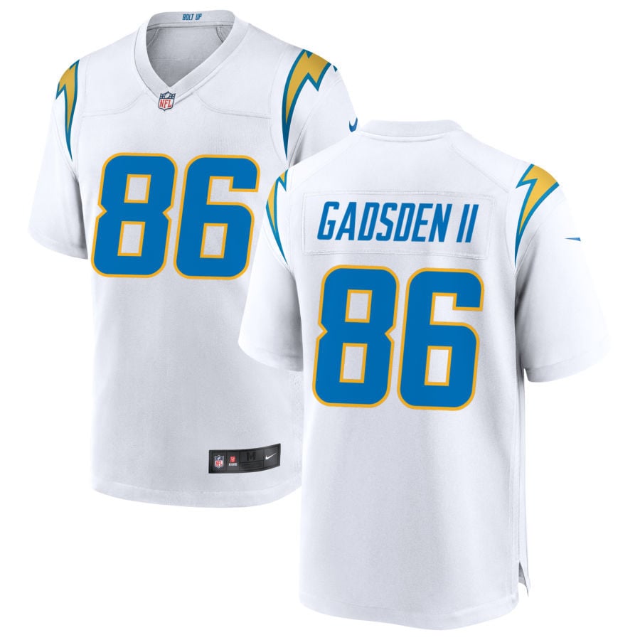 Oronde Gadsden II Los Angeles Chargers 2025 Game Jersey - White
