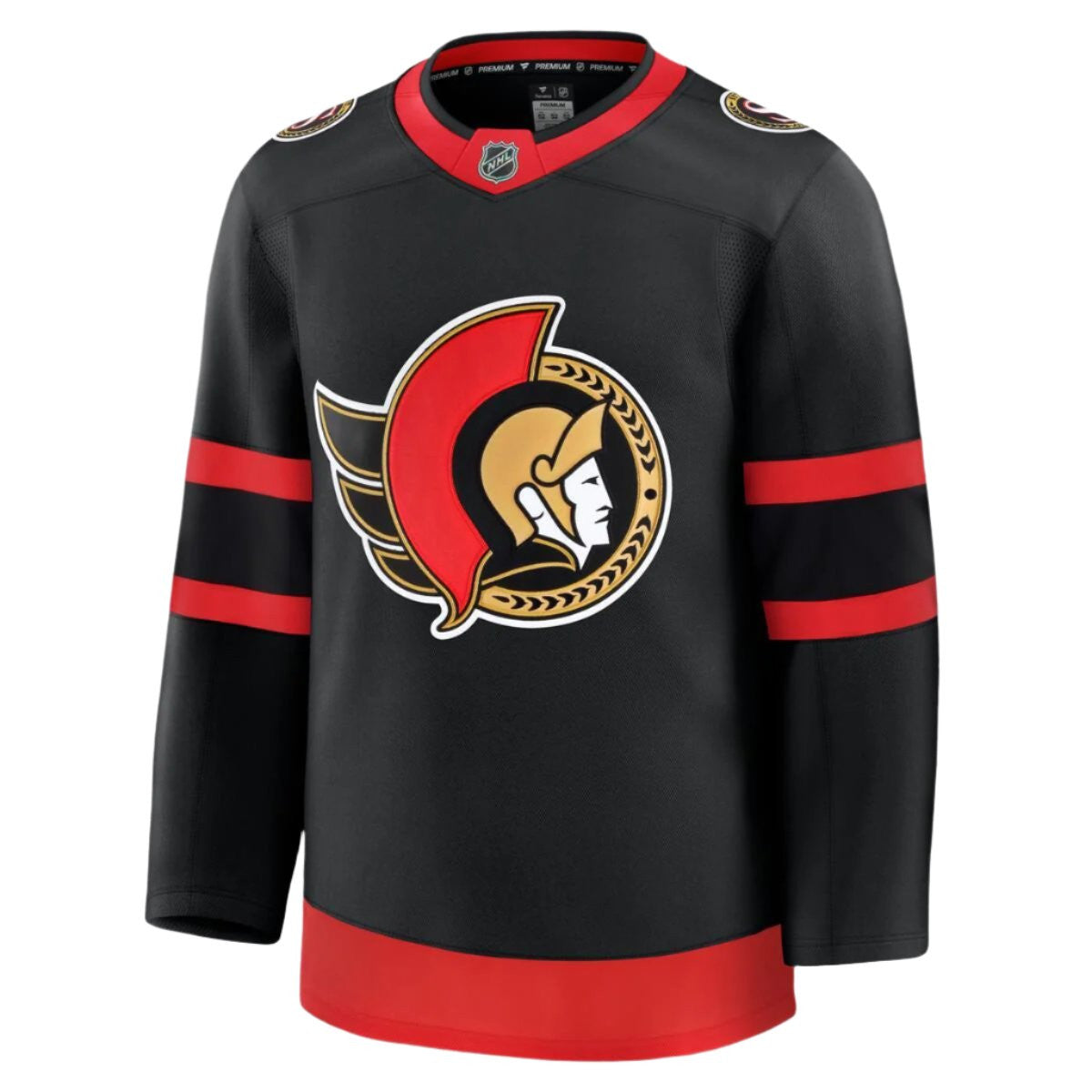 Ottawa Senators 2025 Premium Home Jersey - Black 2 Ottawa Senators 2025 Premium Home Jersey - Black - Image 2