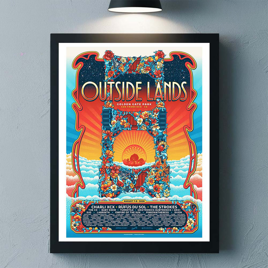 Outside Lands 2026 Golden Gate Park In San Francisco Poster Outside Lands Merch Gifts For Her