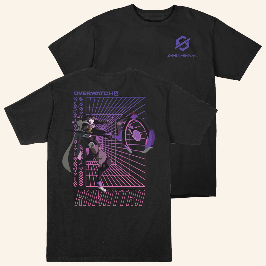 Overwatch Merch Overwatch 2 Ramattra Black T-Shirt Great Gifts For Husband