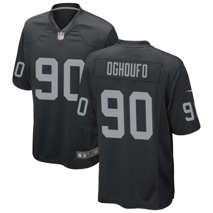 Ovie Oghoufo Las Vegas Raiders 2025 Game Jersey - Black